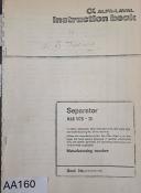 Gear Grinding Operating Instruct Assembly Prints Grinding Wheel Trimmer Manual-#9-GG-35-No. 9-03